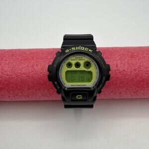 Casio G-Shock 1289 DW-6900CS Neon Green Black Watch